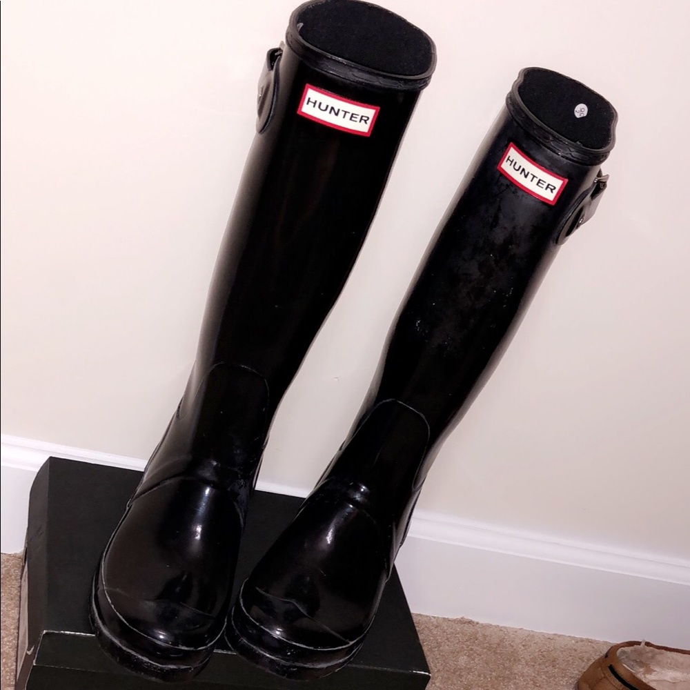 Black Hunter rain boots